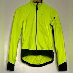 Neon Yellow Bontrager Cycling Jacket Womens Small
